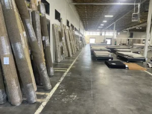 Product samples at showroom | Myers Carpet of Atlanta