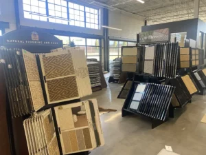 Product samples at showroom | Myers Carpet of Atlanta