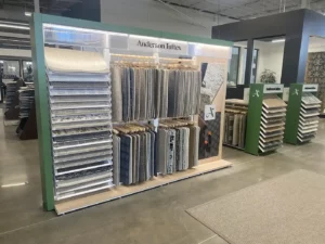 Product samples at showroom | Myers Carpet of Atlanta