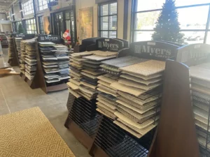 Product samples at showroom | Myers Carpet of Atlanta