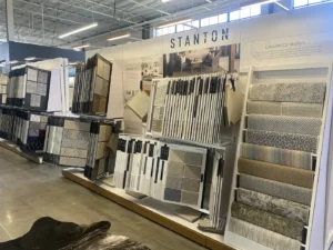 Product samples at showroom | Myers Carpet of Atlanta
